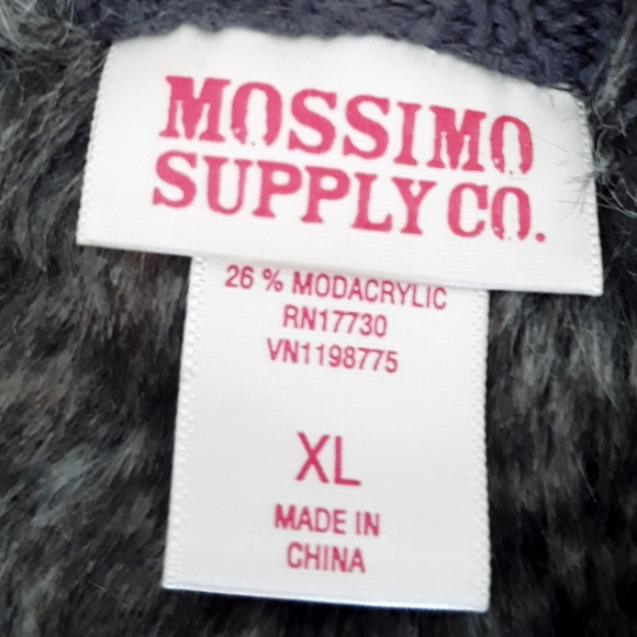 Mossimo Cropped Pink and Gray Sweater Vest Girl's XL / Women's Small - Picture 5 of 9